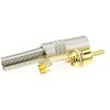 kenable RCA Phono Solder Plug Gold All-Metal Contacts for Audio