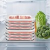 Tioncy 2 Pcs Deli Meat Container Fridge Bacon Container for