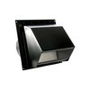 RDP Heavy Duty Hooded Wall Vent with Spring Loaded Damper