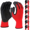GAVOROHANS 6 Pairs Work Gloves Gardening Gloves for Men&Women, Breathable