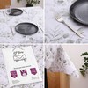 KP HOME Wipe Clean Tablecloth Rectangular 78.7"x 55.1" (200x140cm) -