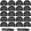 MORGLES 20 Pcs Black Stocking Wig Caps, Stretchy Nylon Wig