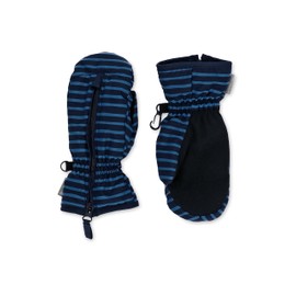 Sterntaler Baby Boys Mittens Striped Gloves - Baby Mittens Winter Baby Gloves - Waterproof Made of Functional Material - Navy, navy