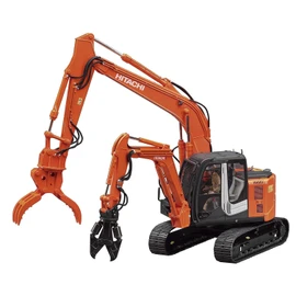 Hasegawa SW04 1/35 Hitachi Kenki Double Arm Model Astaco NEO Plastic Model