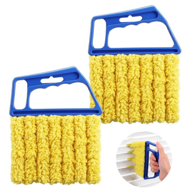 2 Pcs Window Blind Cleaning Brush, Blind Cleaner Duster Tool