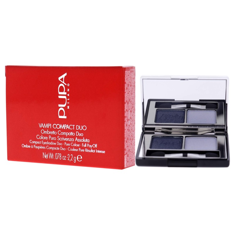 Pupa Vamp! Compact Duo Eyeshadow 012 Magnetic Blue