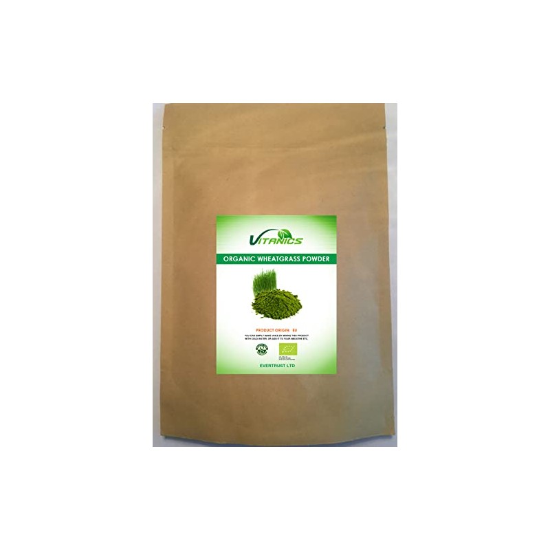 Organic Wheatgrass Powder (EU) (600g)