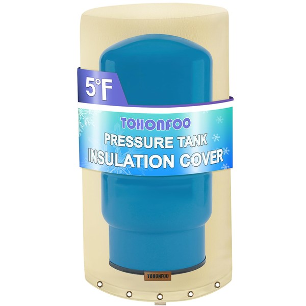 Round Well Pressure Tank Cover (5°F) - Insulated Well Pump