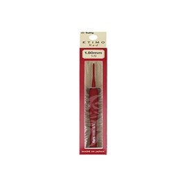 Tulip - Tulip Etimo Red Softgrip (1.80mm) Crochet Hook - 1 Unit