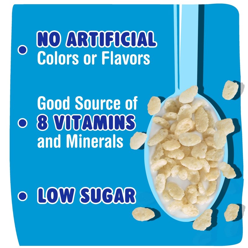 Kellogg's Rice Krispies Cold Breakfast Cereal, Kids Snacks, Baking Marshmallow