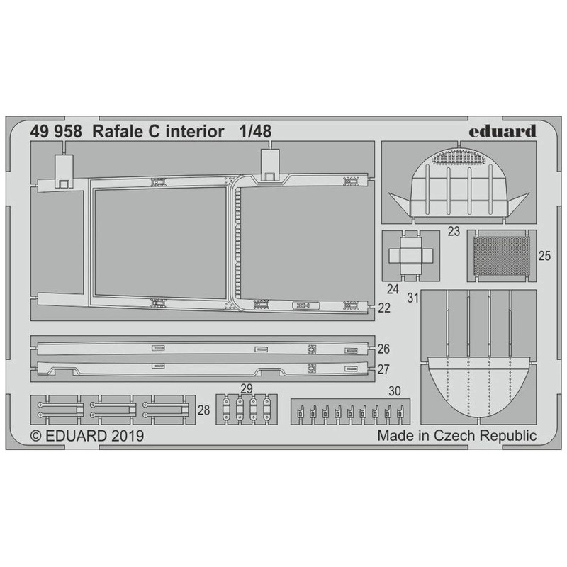 Eduard EDP49958 Photoetch Set, Various