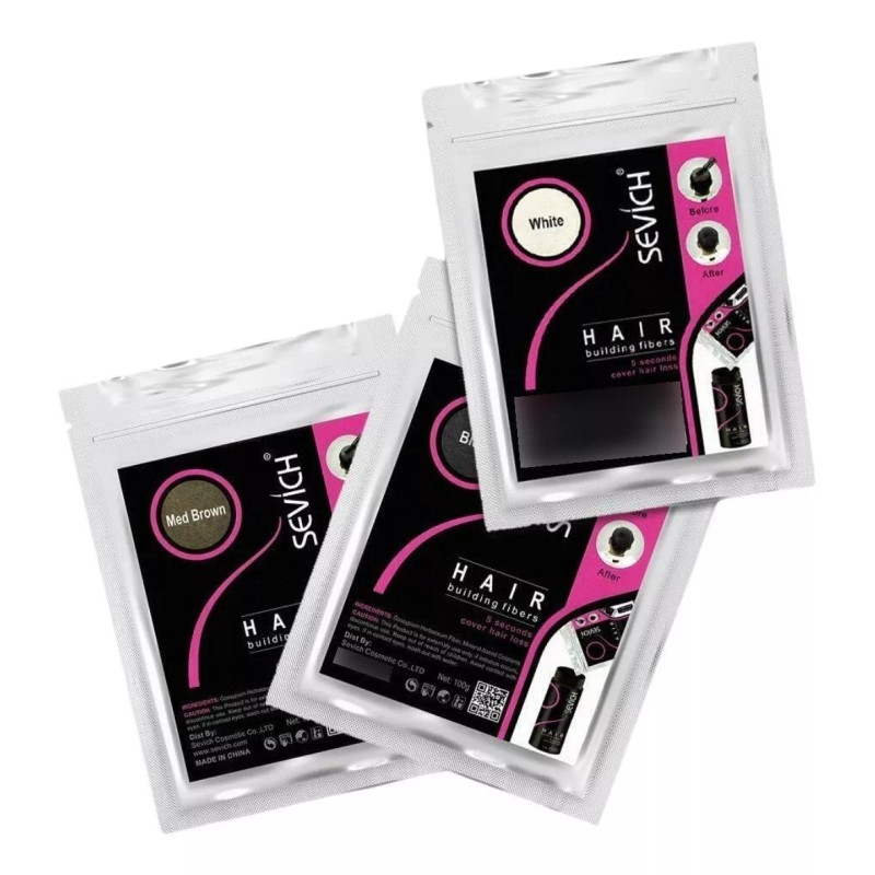 Universo en Linea Sevich Micro Fibras Naturales 100g Sustituto Cabello