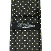 Premium Skinny Woven Tie Three Colors Dot Pattern 5 cm