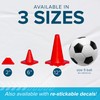 LVL10 Pro Training Cones - 6" Soccer Training Cones for