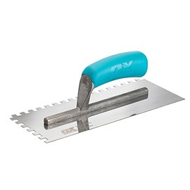 OX Trade Notched Stainless Steel Tiling Trowel - 8mm