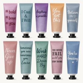 Leelosp 20 Pack Hand Cream Bulk Gifts Inspirational Natural Fragrance Hand Lotion Appreciation Thank You Gifts for Women Teacher Nurse Coworker Staff Team Birthday Wedding Baby Shower Party