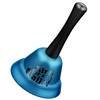 Acooruiteng Metal Hand Bell Funny Service Bell Durable Reception Bell