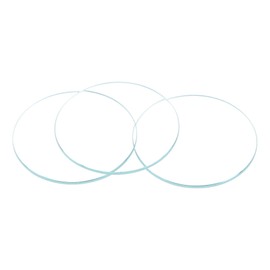 uxcell 6-Pack Watch Crystal Lens Glass 22.5mm Dia. Round Flat Mineral Replacement Parts for Watchmaker Repair