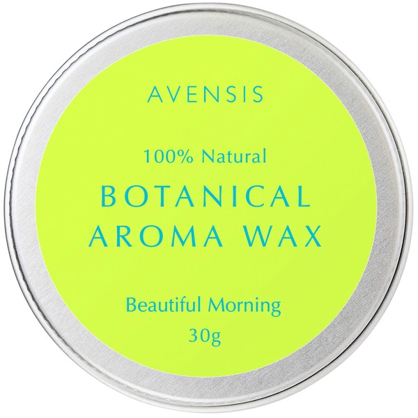 Avensis Organic Hair Wax & Hand Cream, Hair Balm, Botanical Aroma Wax, 1.1 oz (30 g), Beautiful Morning