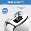 2Pcs Commercial Soap Dispenser Stainless Steel 800ml Wall Mount Manual