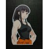 Maki Oze Fire Force Glossy Sticker Anime Waterproof!