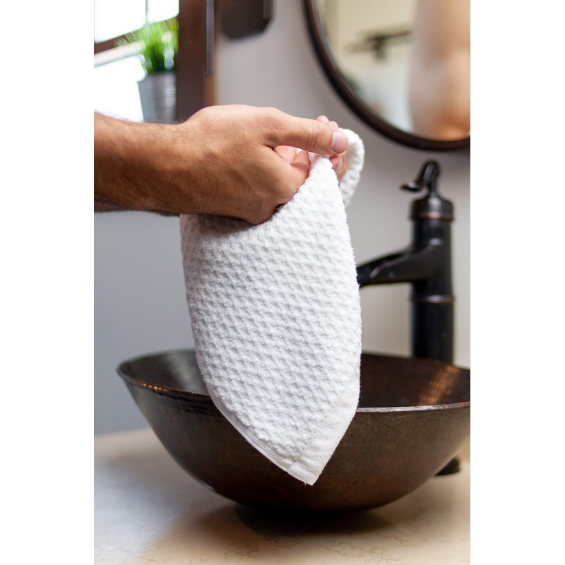 Everplush Diamond Jacquard Washcloth, Set of 6, 13" x 13",