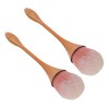 Brocha En Polvo, 2 Piezas, Para Decoración De Uñas, Cerdas