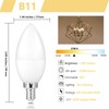 DIAMIAQ B11 LED Light Bulb Candelabra Light Bulbs Candle Bulbs