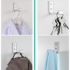 Latomex Folding Coat Hooks, Wall Hooks for Hanging Aluminum Alloy