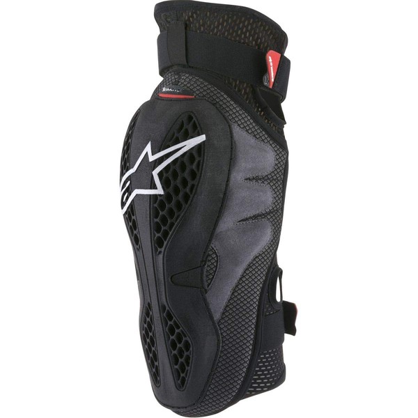 Protection/Guard Knee MX – Pair Alpinestars Sequence Black-Red (S/M, Black)