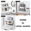 BATHDESIGN Shower Caddy Shelves Organizer Rack, 3 Pack Shower Caddy