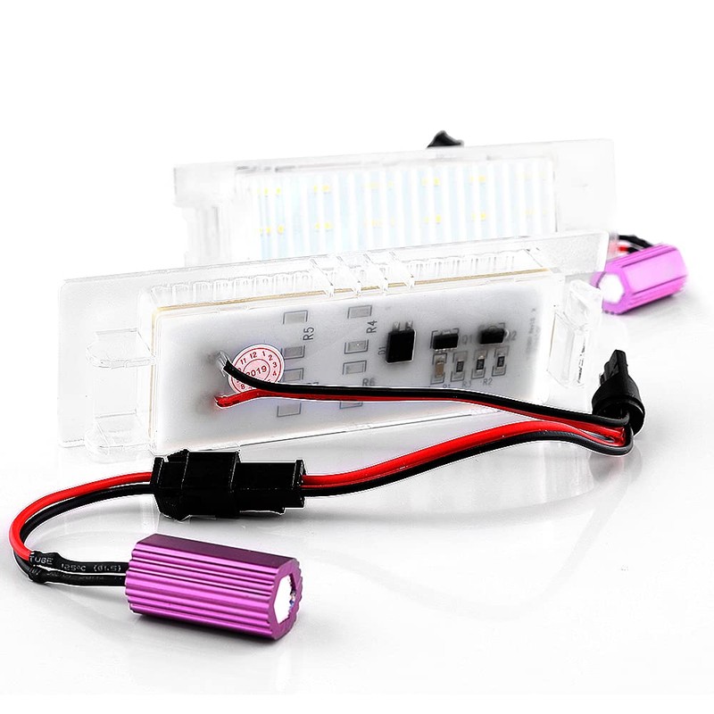 V-031902 LED Licence Plate Light, Canbus Modules with E-approval