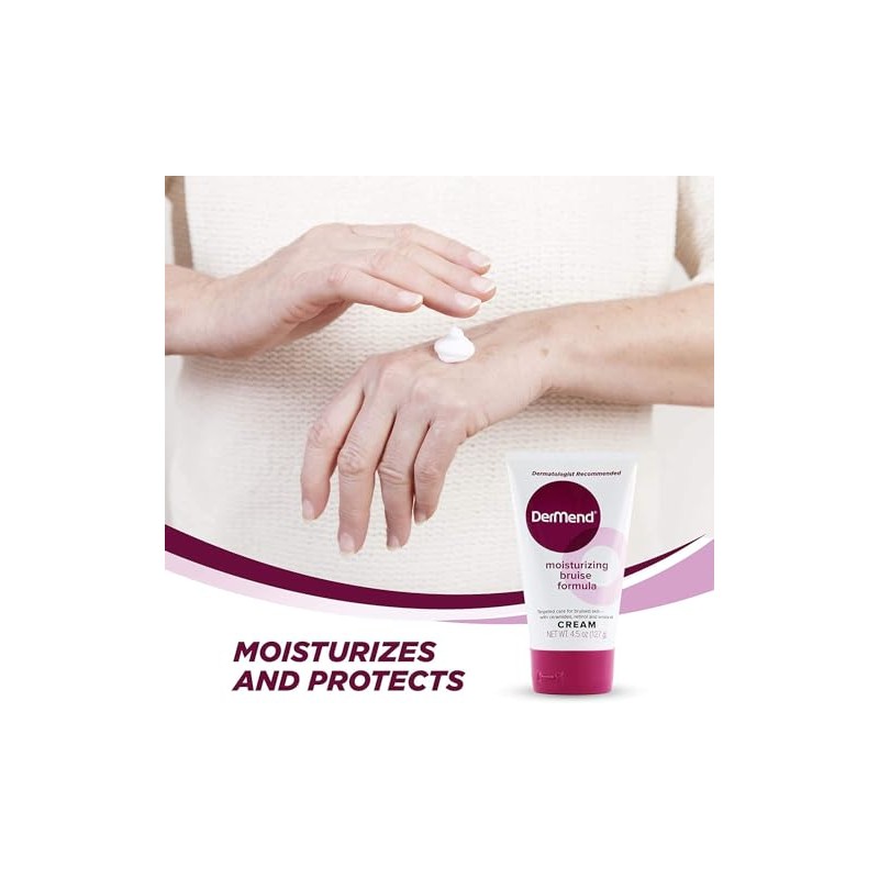 DerMend Crema hidratante de fórmula Bruise 4.50 oz (Paquete de
