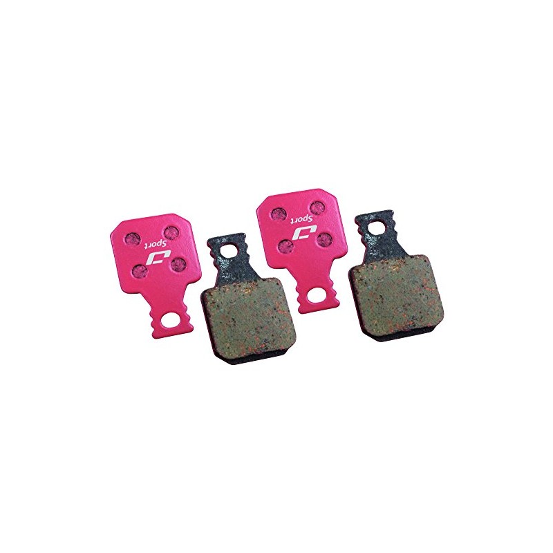 Jagwire Sport Semi-Metallic Disc Brake Pad Adult Unisex Red One
