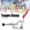 4Pcs GH301AM Toggle Clamp, PushPull Quick Release Horizontal, Fixed Lock