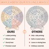 Trauma Response Behavior Wheel Therapy Office Desk Decor Double-Side Mental