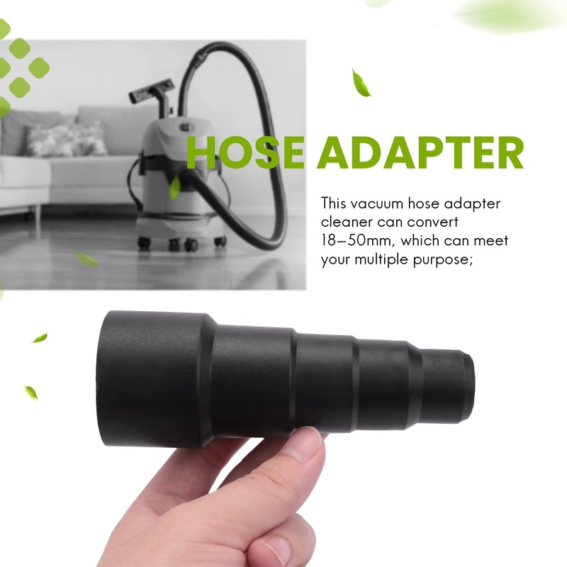 Haskoss Universal Vacuum Hose Adapter Hose Accessories Adapter Connector 18-50mm