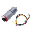 Gear Motor DC 12V, Stainless Steel High Torque Speed Reduction