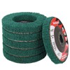 BaiNuo Nylon Fiber Polishing Wheel, 4.5-Inch Angle Grinder Sanding Disc,