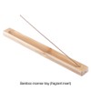 AIXXCUVQ Natural and Eco-Friendly Incense Burner for Mindful Living Bamboo