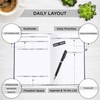 Live Whale Daily Planner - 90 Day Organizer Mindfulness Journal