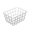 3X Box Sweden Wire Storage Basket 24.5cm Shelf Home Organiser