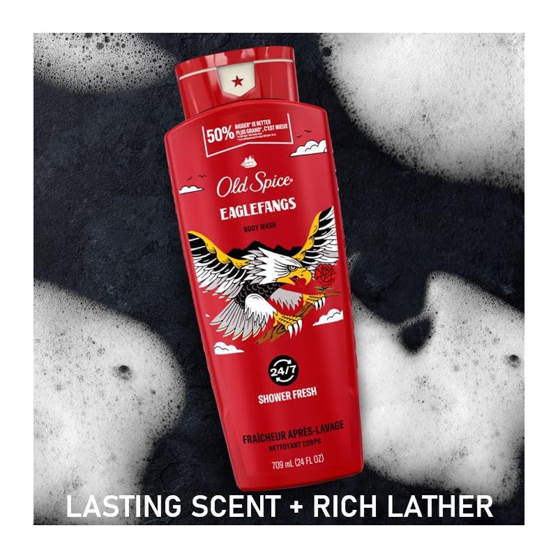 Old Spice Old Spice Body Wash for Men, Eaglefangs, Long