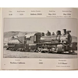 Southern Pacific S CLASS 0-6-0 VOLUME 22 S-8 #1193 TO S-10 #1246 T&NO #92 - 166