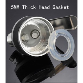 3Pack Whipped Cream Dispenser Gasket Replacement Head-Gasket Replacement Part fit Most Whipped Cream Dispenser