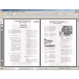 General Motors PowerGlide Aluminum Cast Iron Service Rebuild Manuals