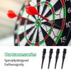 Pack of 200 Dart Tips, Plastic, Black, 2BA Thread Dart