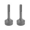 OTOTEC 2Pcs Ground Rod Driver Hammer Drill Rod Converter Compatible