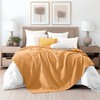 Elegant Comfort Premium 100% Cotton Waffle Blanket - Lightweight Breathable