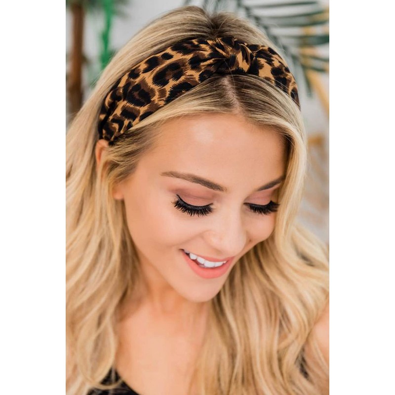 Apanphy® Yoga Sport Hair Band Hair Scarf Headband Classic Leopard